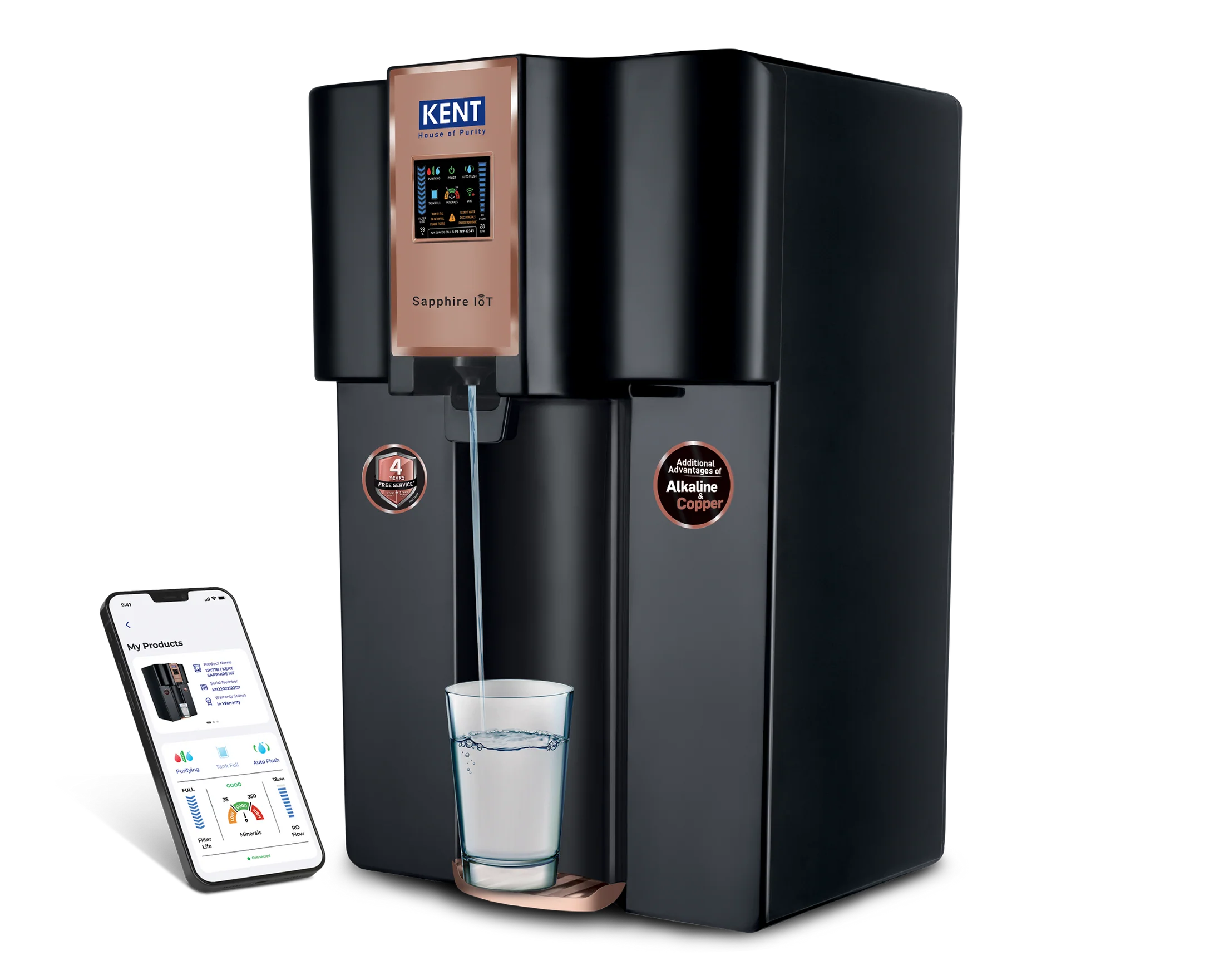 KENT Maxx Alkaline-B 7L UV + UF